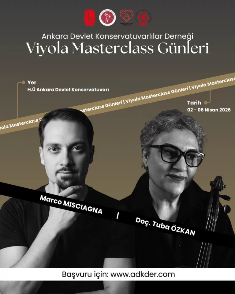 Viyola Masterclass Günleri-2-6 Nisan 2026