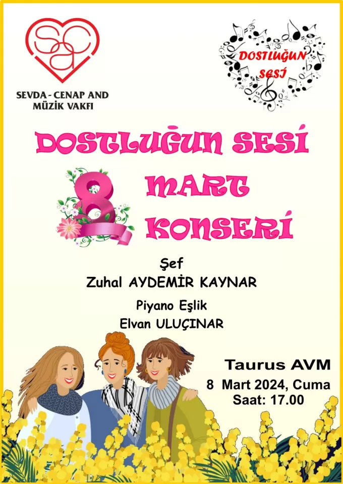 Dostluğun Sesi 8 Mart Konseri