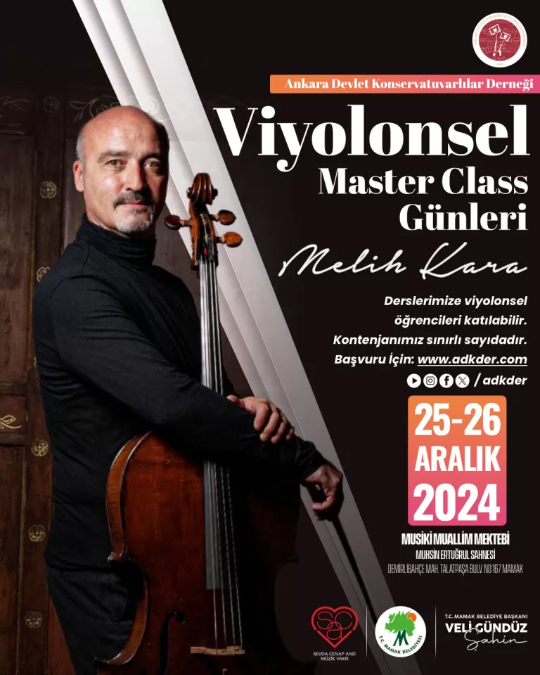 Viyolonsel Master Class Günleri-Melih Kara