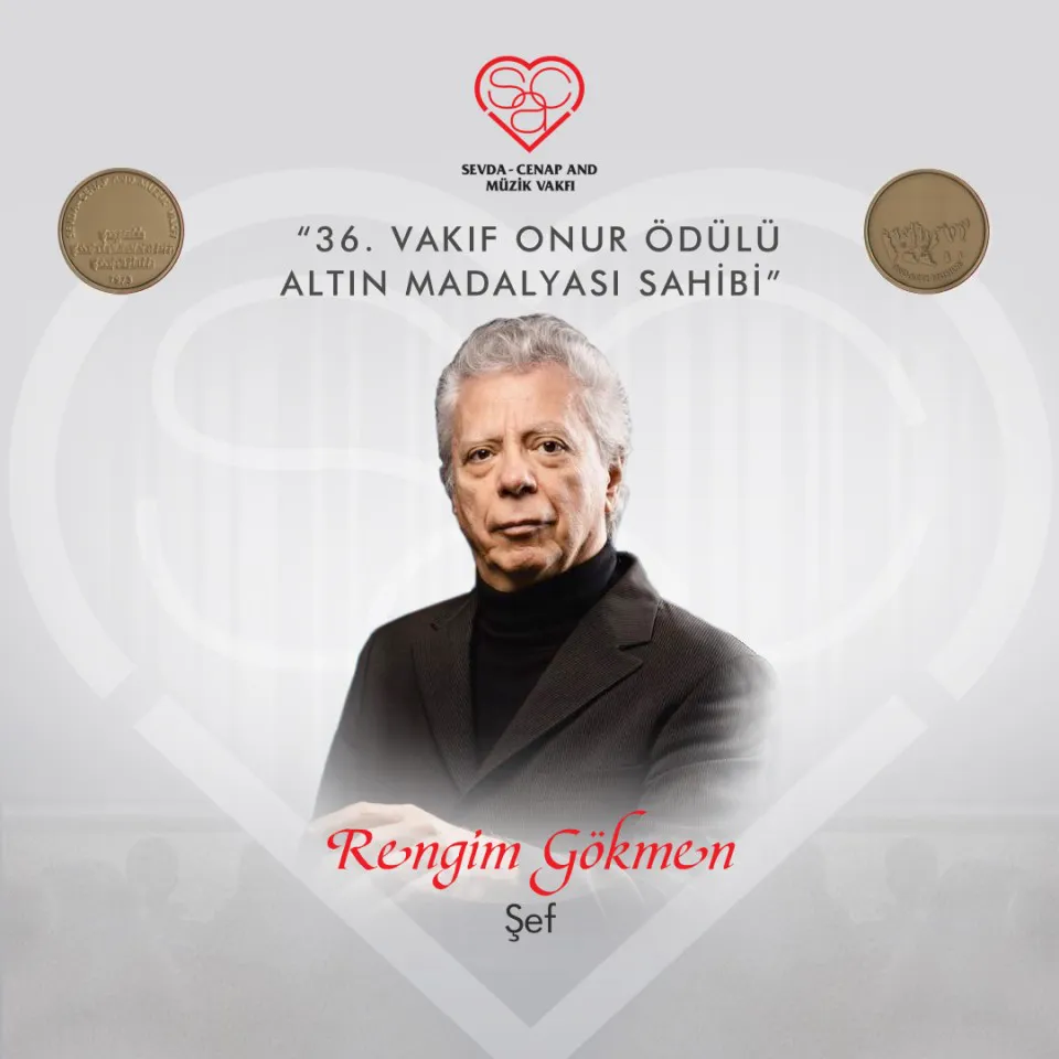 2022 Yılı SCA Vakıf Onur Ödülü Altın Madalyası, Rengim Gökmen'in...